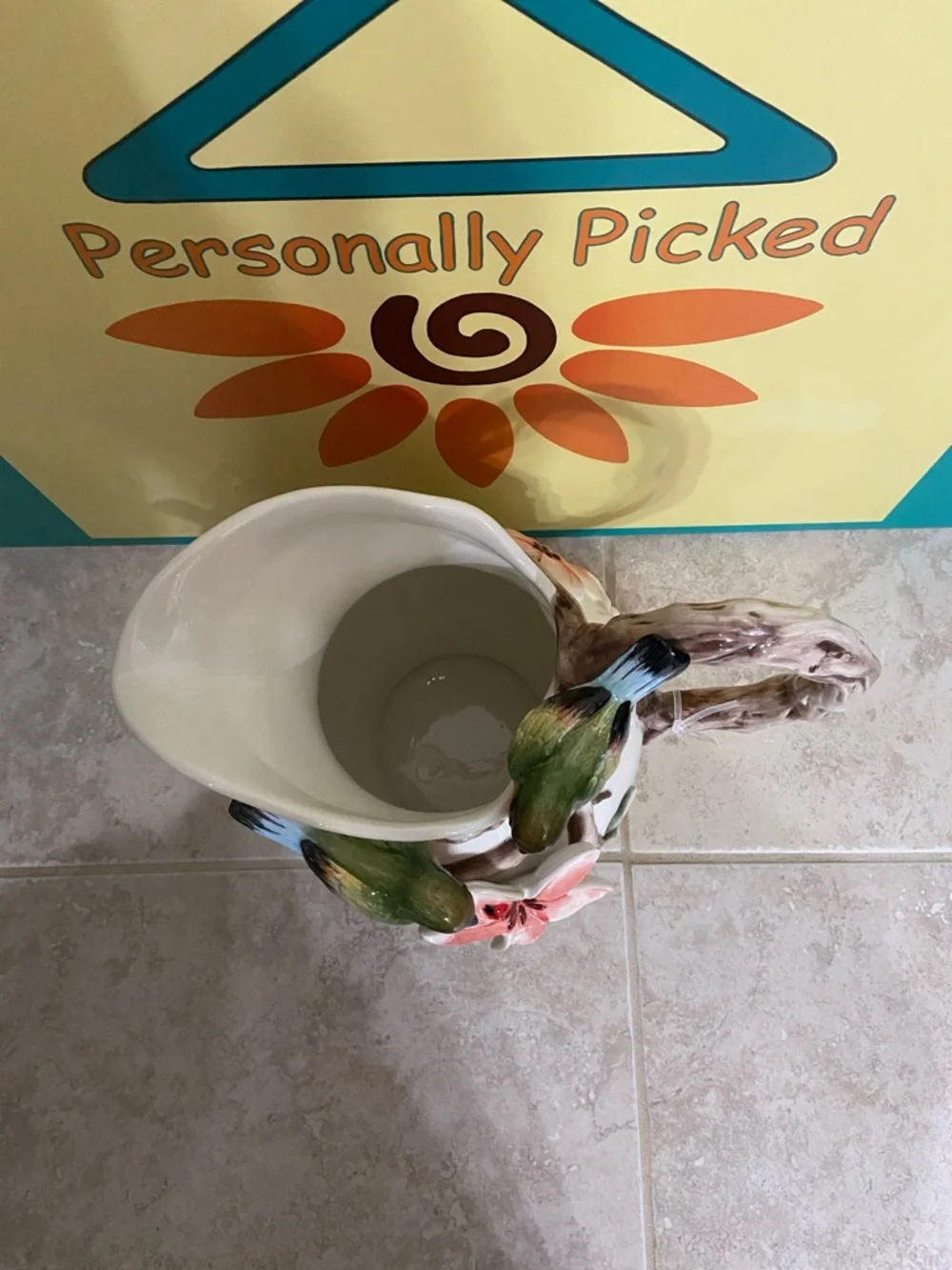 Corner Ruby Botanical Collection Pitcher - Picture 8 of 10